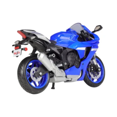 Gambar Top Gear Maisto Diecast Yamaha Yzfr1 2021 1:12 - Biru
