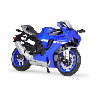 Gambar Top Gear Maisto Diecast Yamaha Yzfr1 2021 1:12 - Biru