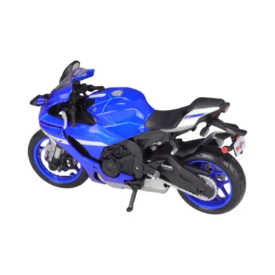 Gambar Top Gear Maisto Diecast Yamaha Yzfr1 2021 1:12 - Biru