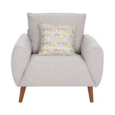 Gambar Informa Calista Set Sofa Fabric - Cokelat Muda
