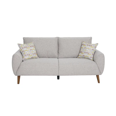 Gambar Informa Calista Set Sofa Fabric 1 & 3 Seater - Cokelat Muda