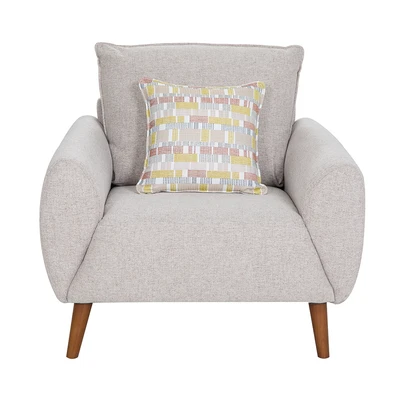 Gambar Informa Calista Set Sofa Fabric 1 & 3 Seater - Cokelat Muda