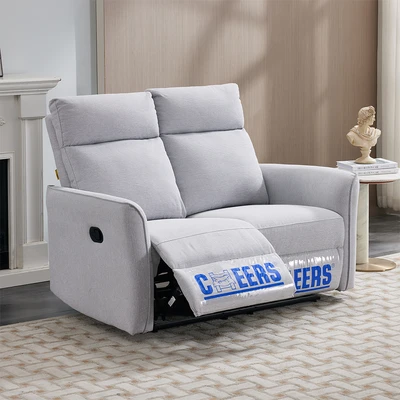 Gambar Cheers Michigan Sofa Recliner Fabric 2 Seater - Abu-Abu