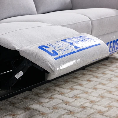 Gambar Cheers Michigan Sofa Recliner Fabric 2 Seater - Abu-Abu