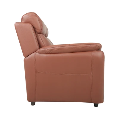 Gambar Informa Belvano Sofa Kulit 3 Seater - Cokelat