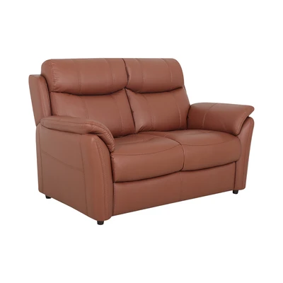 Gambar Informa Belvano Sofa Kulit 2 Seater - Cokelat