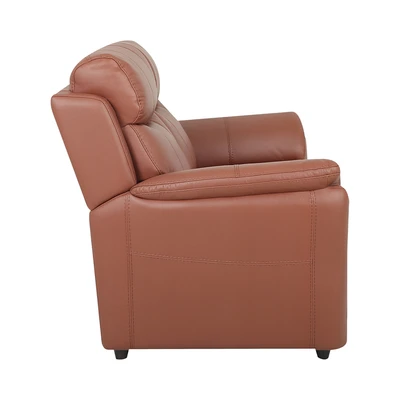Gambar Informa Belvano Sofa Kulit 2 Seater - Cokelat