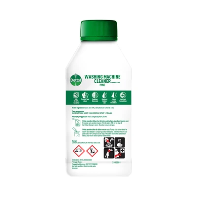 Gambar Dettol Pine Cairan Pembersih Mesin Cuci 250 ml - Hijau/Putih
