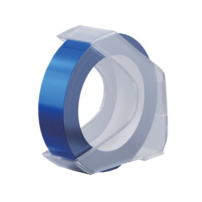 Gambar Odi Pita Label Emboss 9 Meter 3D - Biru