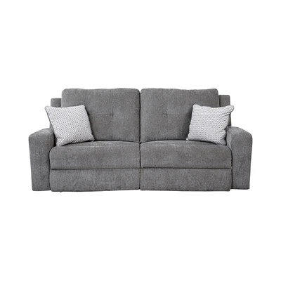 Gambar Ashley Danum Sofa Recliner Fabric 3 Seater - Abu-Abu