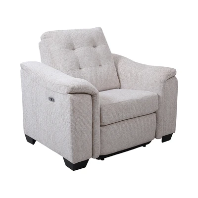 Gambar Ashley Beaconfield Sofa Recliner Fabric 1 Seater - Abu-Abu