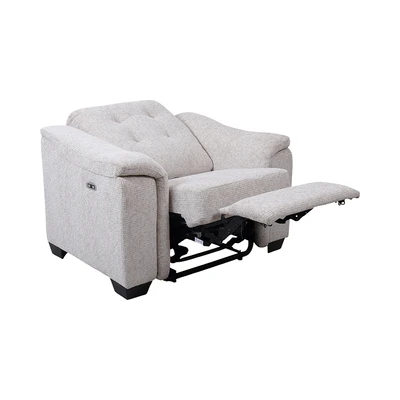 Gambar Ashley Beaconfield Sofa Recliner Fabric 1 Seater - Abu-Abu