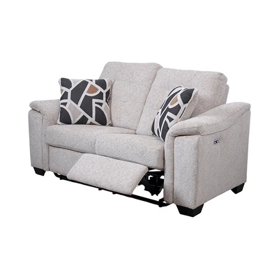 Gambar Ashley Beaconfield Sofa Recliner Fabric 2 Seater - Abu-Abu