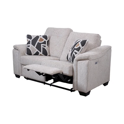Gambar Ashley Beaconfield Sofa Recliner Fabric 2 Seater - Abu-Abu