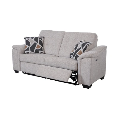 Gambar Ashley Beaconfield Sofa Recliner Fabric 3 Seater - Abu-Abu