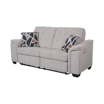 Gambar Ashley Beaconfield Sofa Recliner Fabric 3 Seater - Abu-Abu