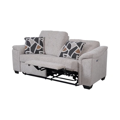 Gambar Ashley Beaconfield Sofa Recliner Fabric 3 Seater - Abu-Abu
