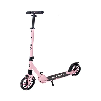 Gambar Paso Aero Skuter Big Wheels Dengan Lampu A5 - Pink