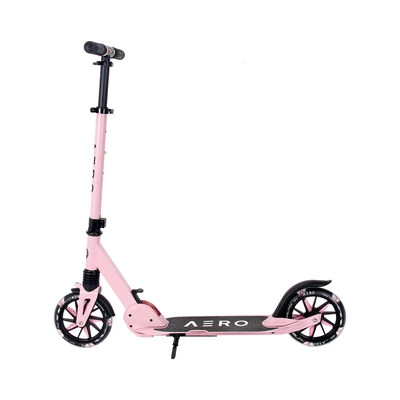 Gambar Paso Aero Skuter Big Wheels Dengan Lampu A5 - Pink