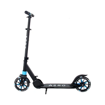 Gambar Paso Aero Skuter Big Wheels Dengan Lampu A5 - Hitam