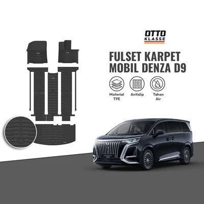 Gambar Otto Klasse Fullset Karpet Mobil BYD Denza D9 2025-Now TPE - Hitam