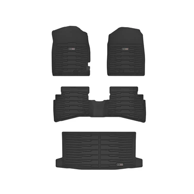 Gambar Otto Klasse Fullset Karpet Mobil Honda Brio 2018-Now TPE - Hitam