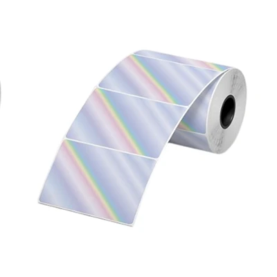 Gambar Odi Stiker Label Square Thermal 50x30 mm Hologram
