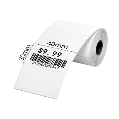 Gambar Odi Stiker Label Square Thermal 40x30 mm - Putih