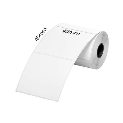 Gambar Odi Stiker Label Square Thermal 40x40 mm - Putih