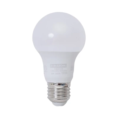 Gambar Krisbow Lumi Gen-2 Bohlam LED 9 Watt 1080 Lumen Warm White E27 - Kuning