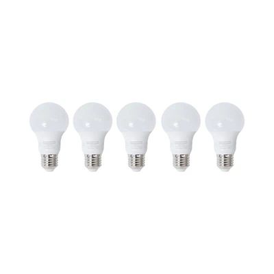Gambar Krisbow Lumi Gen-2 Bohlam LED 7 Watt 840 Lumen Cool Daylight E27 Set 5 pcs - Putih