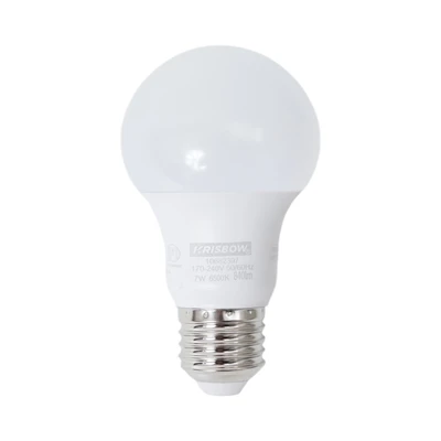 Gambar Krisbow Lumi Gen-2 Bohlam LED 7 Watt 840 Lumen Cool Daylight E27 Set 5 pcs - Putih