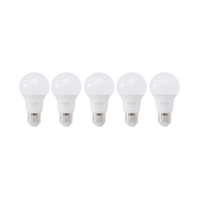 Gambar Krisbow Lumi Gen-2 Bohlam LED 7 Watt 840 Lumen Warm White E27 Set 5 pcs - Kuning