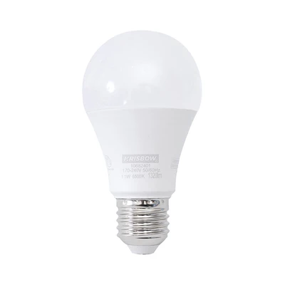Gambar Krisbow Lumi Gen-2 Bohlam LED 11 Watt 1230 Lumen Cool Daylight E27 Set 5 pcs - Putih