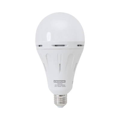Gambar Krisbow Lumi Gen-2 Bohlam LED Darurat 15 Watt 1500 Lumen Cool Daylight E27 - Putih