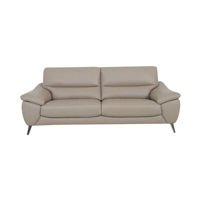 Gambar Informa Caleo Sofa Kulit 2 & 3 Seater - Abu-Abu