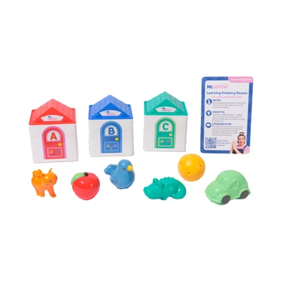 Gambar Ms Rachel Set Learning Stacking Houses Surprise - Mix