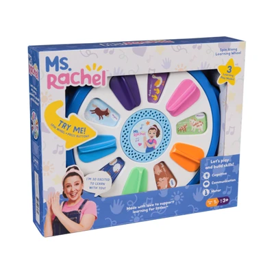 Gambar Ms Rachel Spin Along Learning Wheel - Mix