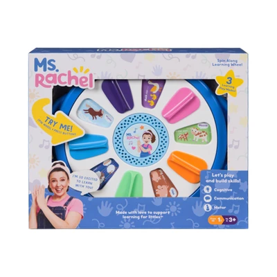 Gambar Ms Rachel Spin Along Learning Wheel - Mix