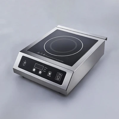 Gambar Klaz Kompor Listrik 1 Tungku Commercial 3500 Watt - Hitam/Silver