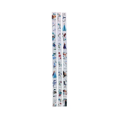 Gambar Disney Set Holographic Stiker & Bead Bracelet Frozen 160 Pcs - Mix