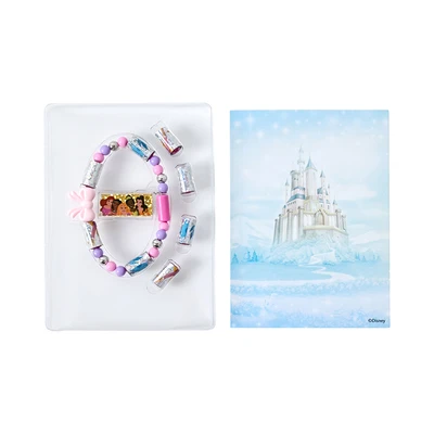 Gambar Disney Set Holographic Stiker & Bead Bracelet Princess 80 Pcs - Mix