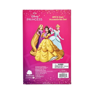 Gambar Disney Sisir & Aksesoris Rambut Anak Princess Set 6 Pcs - Pink