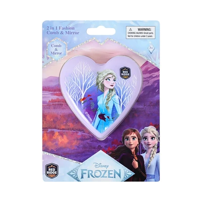 Gambar Disney Sisir Anak Dengan Cermin Frozen - Ungu
