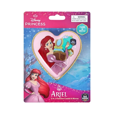 Gambar Disney Sisir Anak Dengan Cermin Princess - Pink