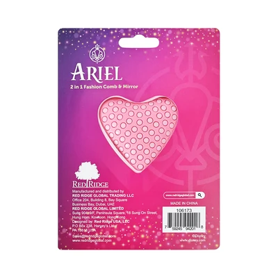 Gambar Disney Sisir Anak Dengan Cermin Princess - Pink