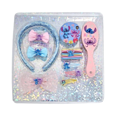 Gambar Disney Sisir & Aksesoris Rambut Anak Stitch Set 15 Pcs - Mix