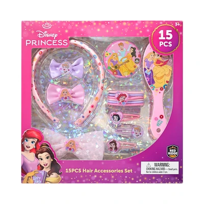 Gambar Disney Sisir & Aksesoris Rambut Anak Princess Set 15 Pcs - Mix