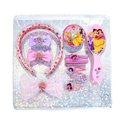 Gambar Disney Sisir & Aksesoris Rambut Anak Princess Set 15 Pcs - Mix