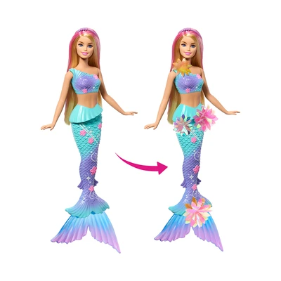 Gambar Barbie Boneka Flower Magic Mermaid Random